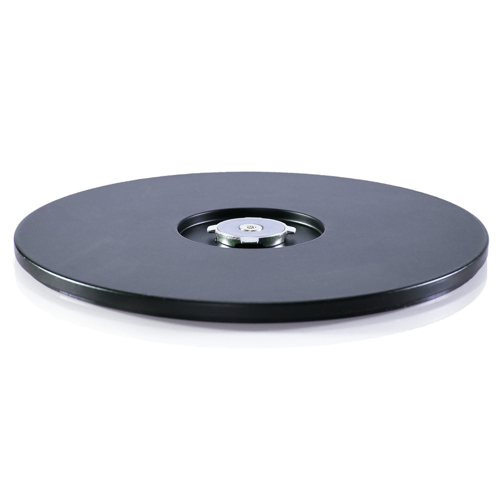 Gravity Plate weighted tablet base on white background