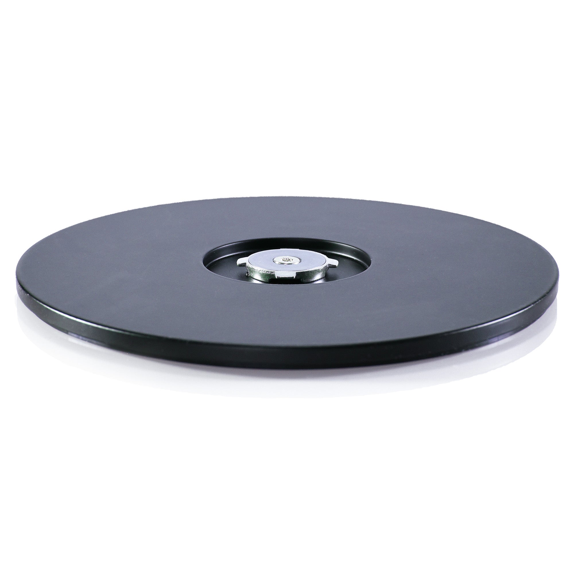 Gravity Plate weighted tablet base on white background