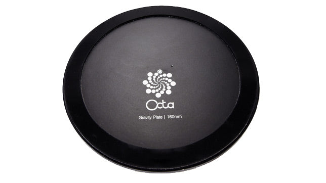 Octa Gravity Plate tabletop base viewed from above