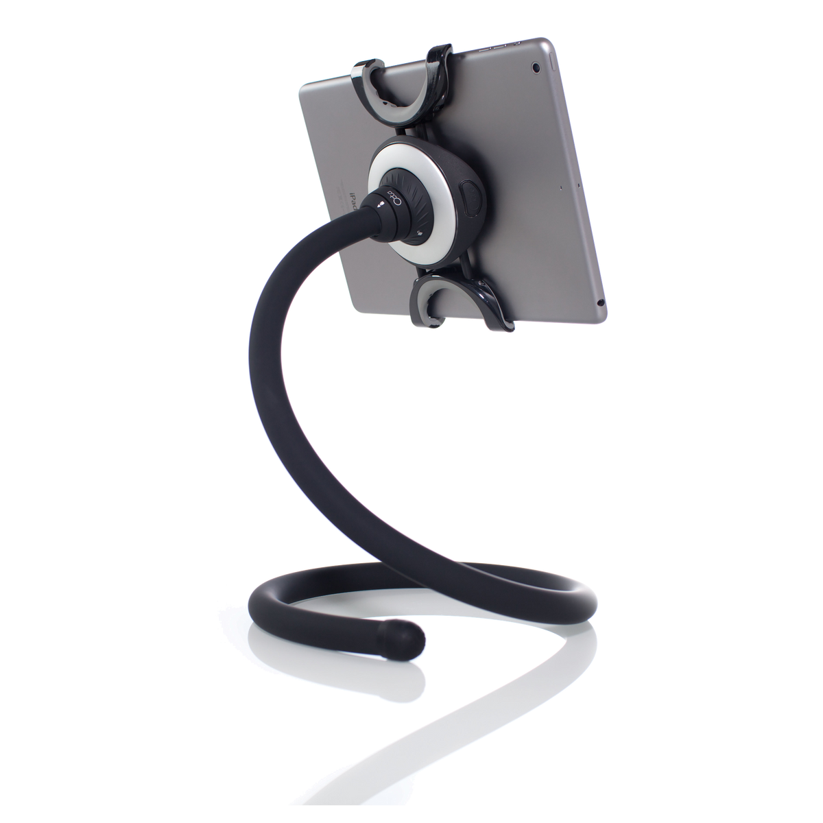 Spider Monkey tablet stand on transparent background with preserved shadow