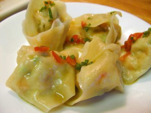 Enjoy a variety of cooking apps to make delicacies like these dumplings on your iPad. In the kitchen, the TabletTail: Whale Kit is the best iPad stand for the job. 